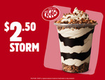 $2.50 Kit Kat Storm @ Hungry Jacks via App