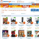 Mighty Ape 1 Day Sale - Console Games Less Than $25