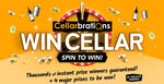 Win Thousands of Instant Win Prizes Plus 1 of 4 Major Prizes from Cellarbrations