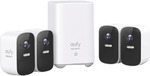 eufy 2C Pro 2K Security System & Homebase (4-Camera) $688 (Price Check) + Delivery ($0 with Uber/C&C/in-Store) @ The Good Guys