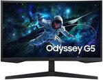 Samsung Odyssey G55C 27" QHD 165Hz Curved Gaming Monitor $209 + Delivery ($0 VIC/SYD/ADL C&C/ in-Store) + Surcharge @ Centre Com