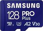 Samsung 128GB PRO Plus Micro SD Card $18.35 + Delivery ($0 with Prime / $59 Spend) @ Amazon UK via AU