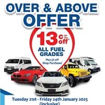 [QLD] 13¢/L off All Fuel up to 120L (Excluding LPG) + 5% off Shop Purchase @ Freedom Fuels (Discount Card Required)