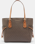 Michael Kors Voyager East West Signature Tote Bag - Brown $134.50 + Delivery ($0 with OnePass) @ Catch