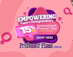 15% off Order with Code + $9.95 Delivery ($0 SYD C&C) @ Professor Plums