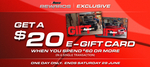 Bonus $20 eGift Card with Minimum $60 Spend in 1 Transaction for Repco Rewards Members @ Repco
