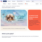 Win One of 75 Double Passes to Cirque Du Soleil from Telstra