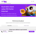 TPG 5G Home Internet with Unlimited Data & Wi-Fi 7 Modem: 50/20 $39.99/M for 6 Months, 100/20 $44.99/M for 6 Months @ TPG