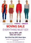 Amorette and Purple Ginger - MOVING Sale - up to 90% OFF -MARRICKVILLE NSW