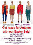 EASTER Sale! Amorette and Purple Ginger- up to 90% OFF -ALEXANDRIA NSW