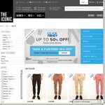 Further 10% off The Currenty Click Frenzy 50% off at The Iconic (Min Spend $50)