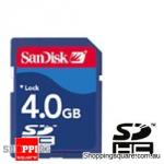 $1 Postage Austrlaia wide - Sandisk 4G SD HC Card @ $12.34 ea