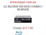 DVD Burner from $25.99, LG Blu-Ray HD-DVD Combo $117, Burner $227.99