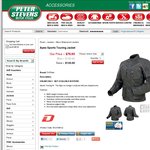 Peter Stevens Online Only Dririder Apex Sports Touring Jacket $79.95 Delivered. Was $199.95+More
