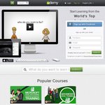 75% OFF: Most Courses on Udemy