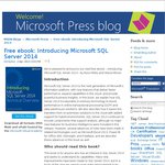 FREE eBook: Introducing Microsoft SQL Server 2014