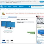 Dual Monitor Dell UltraSharp U2713HM 27" Monitor ​for $1044 Delivered