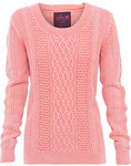 Womens Cotton Cable Knit Jumper: $39.95 (Save $90) at Tradesecret