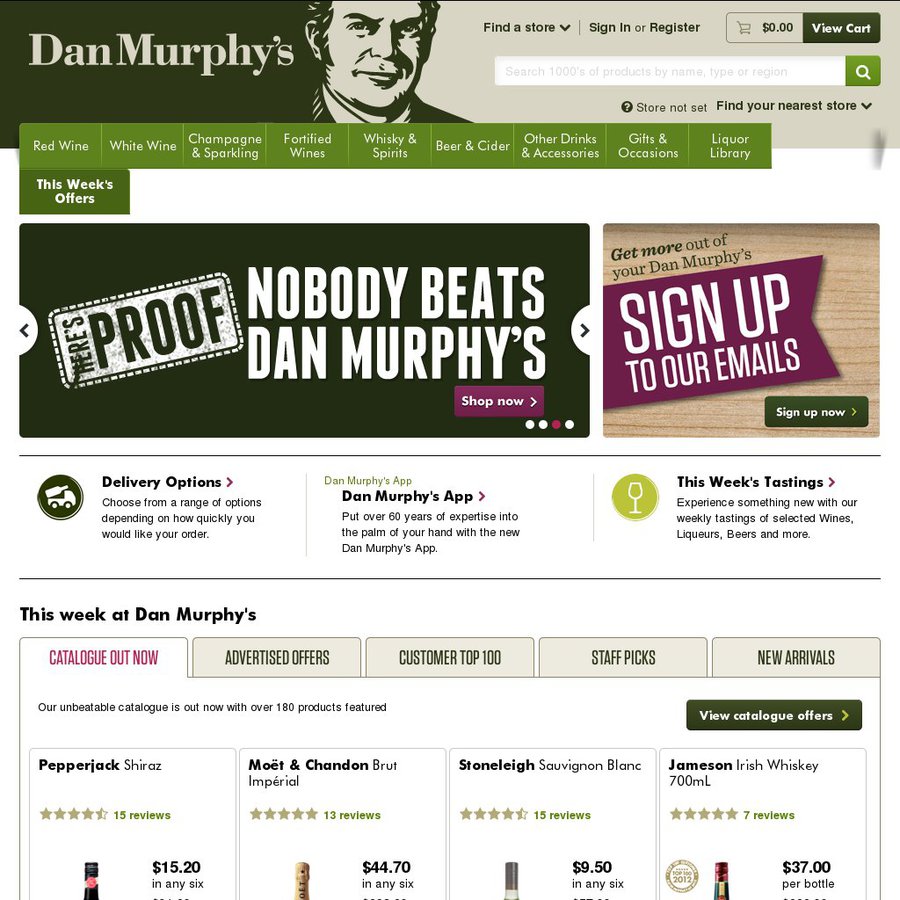Dan Murphy's Free Delivery code for July 2014 OzBargain