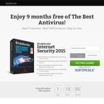 FREE 9 Month License for Bitdefender Internet Security 2015