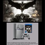 Win 1 of 2 Batman Arkham Knight Steel Grey PS4 Console Bundles from EB Games