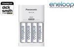 Eneloop Overnight Charger with 4 AA Batteries $17 (+Shipping) from Dick Smith via Groupon & More