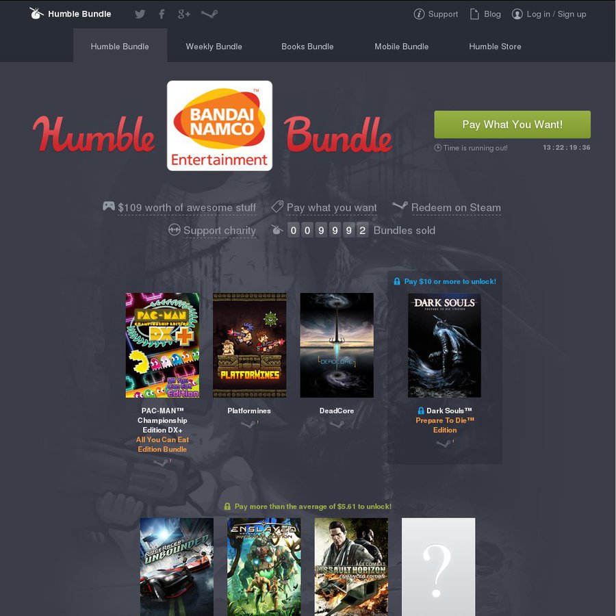 Bandai namco проекты