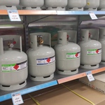 2kg or 4kg LPG Gas Cylinders (Empty) for $10. POL or 3/8 Connections @ Big W