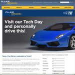 [SYD] Visit Fluke Networks Tech Day & Drive a Lamborghini or Ferrari (Also FREE Food and Drinks)