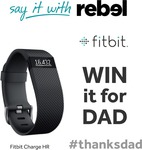 Win a Fitbit Charge HR from Rebel Sport