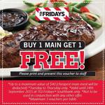 Buy 1 Get 1 Free @ TGI FRIDAY'S [Southbank, Victoria, Melbourne]