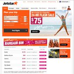 Jetstar Frenzy: Perth to/from Melb $99 (Starts 4pm), Bali Return Flights from $146 (Active)