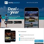 $70 off a 2-Night Stay or $25 off a 1-Night Stay in November from HotelQuickly 