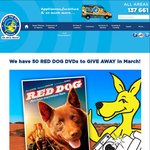 Win 1 of 50 Copies of 'Red Dog' on DVD from Rent The Roo
