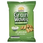 Smith's Grainwaves Sour Cream & Chives 175g $1.84 (Save $2.21) @ Coles