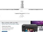 Apple Store Promo - Up to $130 Rebate When You Buy a Printer with Your Mac