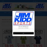 ASICS & Puma Cricket Shoes from $29.95. ISC Cricket Aus Merch $10 Jim Kidd Sports ($15 Shipping) or Click & Collect from WA