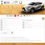 Win Various Prizes Including a 2016 Titanium Lexus NX 200t AWD F Sport Worth $73,000 from VIC Racing Club [Except WA]