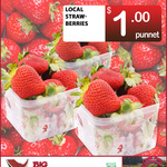 Strawberries $1 / Punnet @ Big Watermelon, Bushy Park [Wantirna South, VIC]