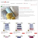 50% off Turkish Towels + $7.20 Shipping @ Cosy Lane