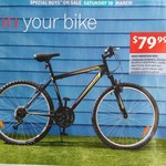 Men's or Ladies Mountain Bike 21 Speed $79.99, Bike Lock $10, Helmet with Built-in Light $20, Cree Light Set $30 @ ALDI