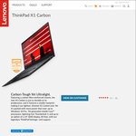 ThinkPad X1 Carbon Gen 5 i5 7200U + USB-C Dock $1,699.90 @ Lenovo Store