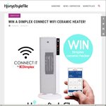 Win a Dimplex Connect Ceramic Heater Worth $199 from HomeStyleFile