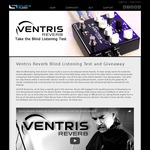 Win a "Ventris Reverb" Guitar Pedal from Source Audio
