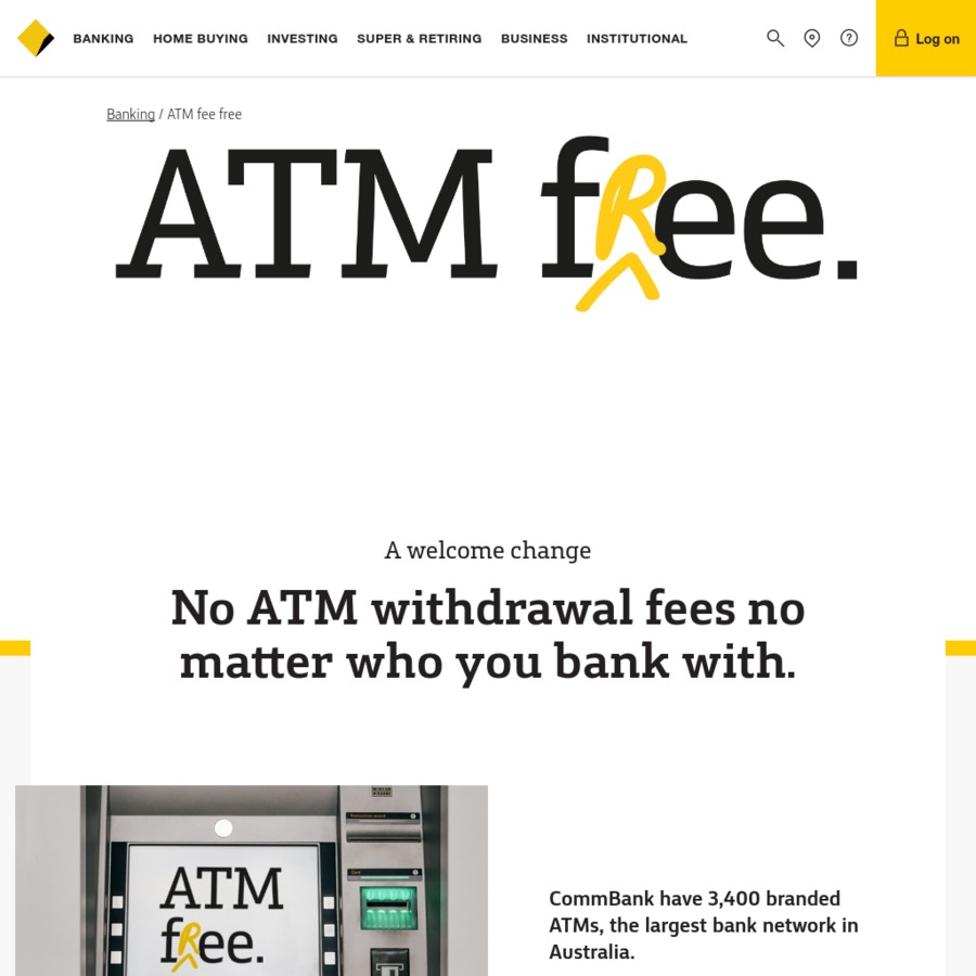 Commonwealth Bank No Atm Withdrawal Fees No Matter Who You Bank