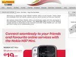 Nokia N97 Mini on Easy Cap 19 ($0 handset repayment) with Virgin Mobile through Allphones