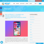Win an iPhone X SmartPhone from Smart DNS Proxy