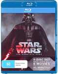 Star Wars: "The Complete Saga" (Episode 1 - 6) Blu-Ray $42.50 Delivered @ Big W