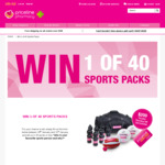 Win 1 of 40 Sports Prize Packs Worth $400 from Priceline [Sister Club Members]