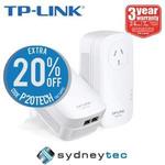 TP-Link TL-PA9020P KIT AV2000 2-Port Gigabit Passthrough Powerline $140 Delivered @ Sydneytec eBay